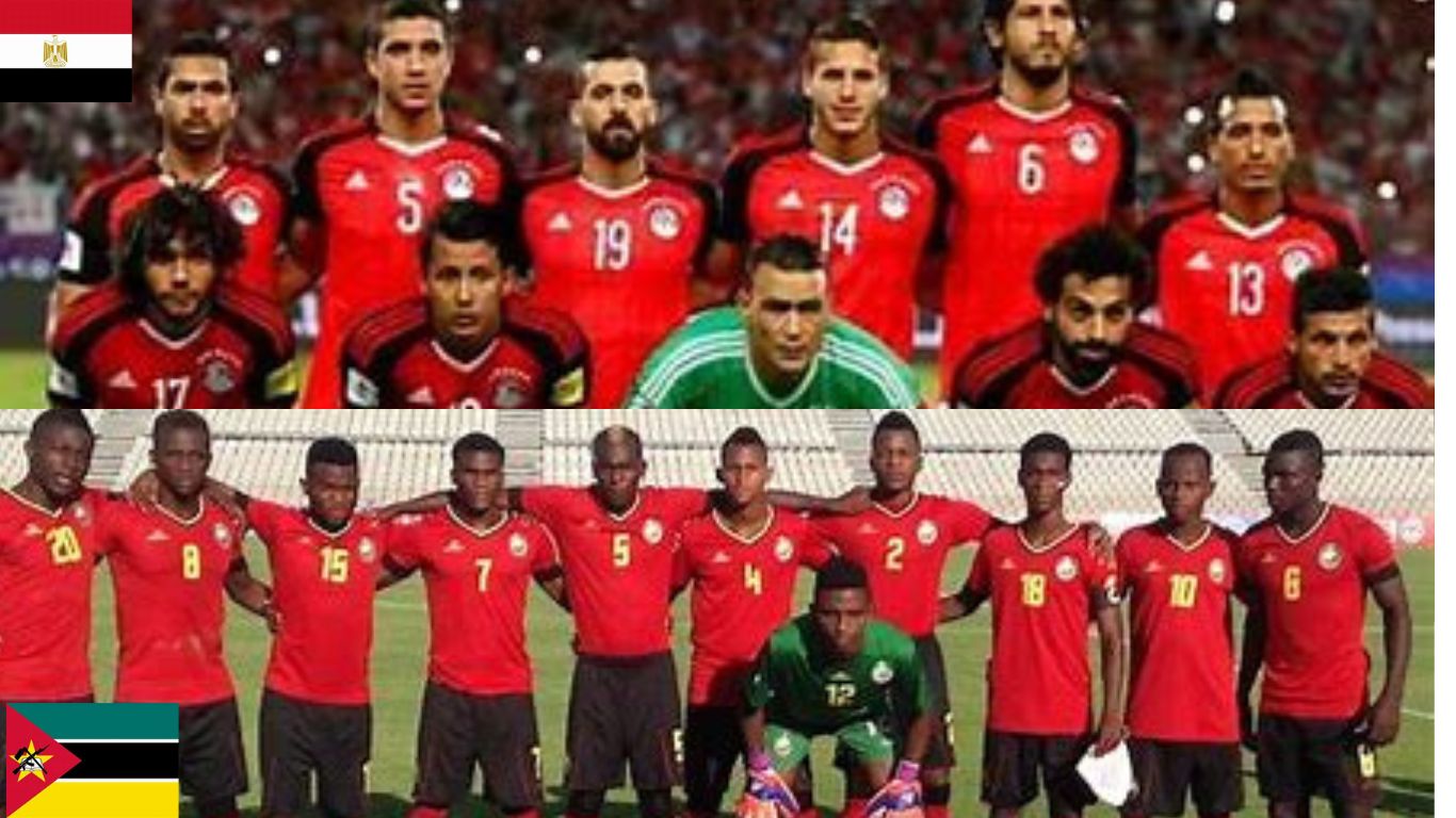 egypt national football team vs mozambique national football team lineups