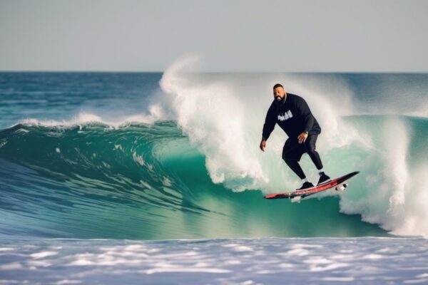 dj khaled surfing accident