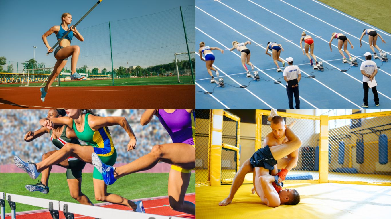 what are field events in track and field