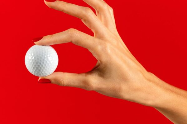 how big is a golf ball in inches?