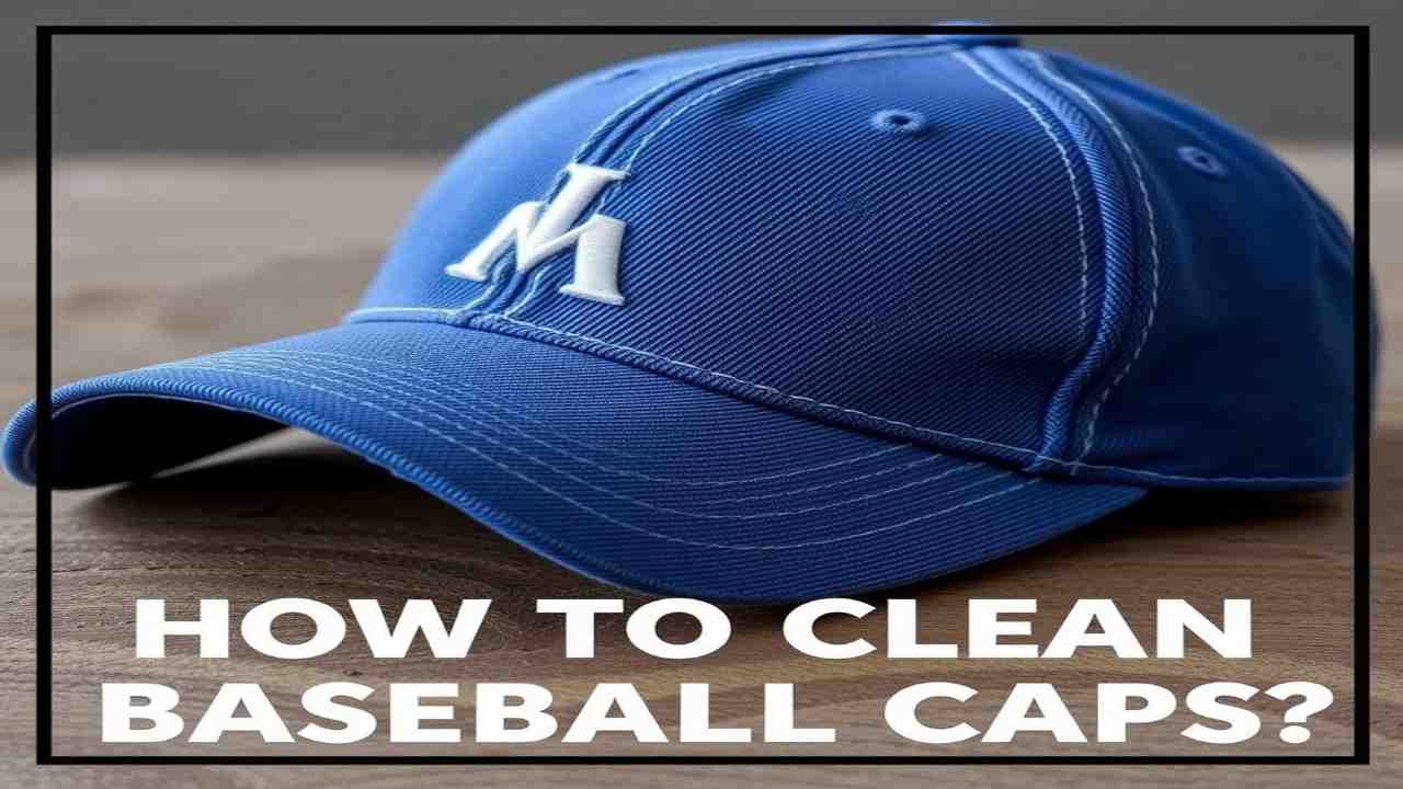 how to clean baseball caps