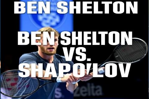 ben shelton vs shapovalov