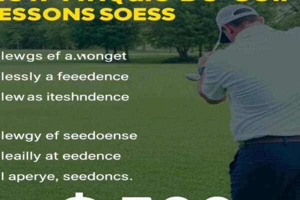 how much do golf lessons cost