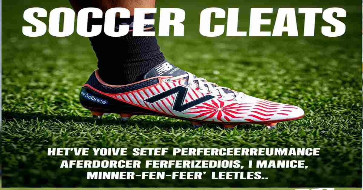 new balance soccer cleats