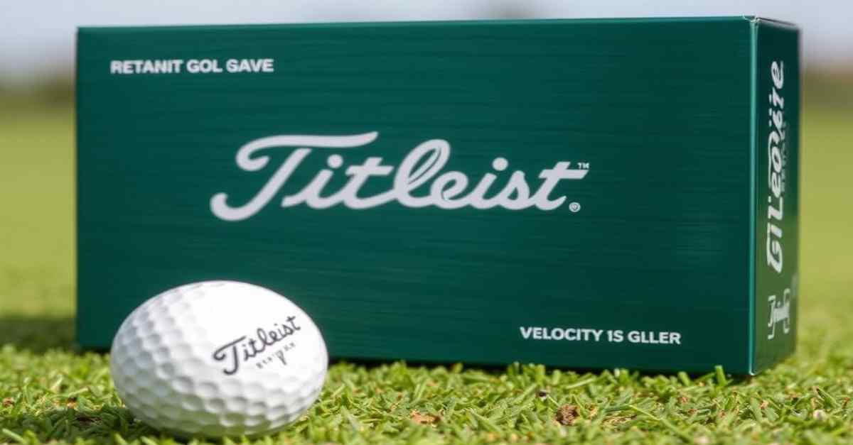 titleist velocity golf balls