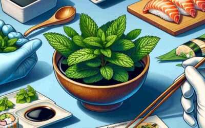 is mint good in soy sauce