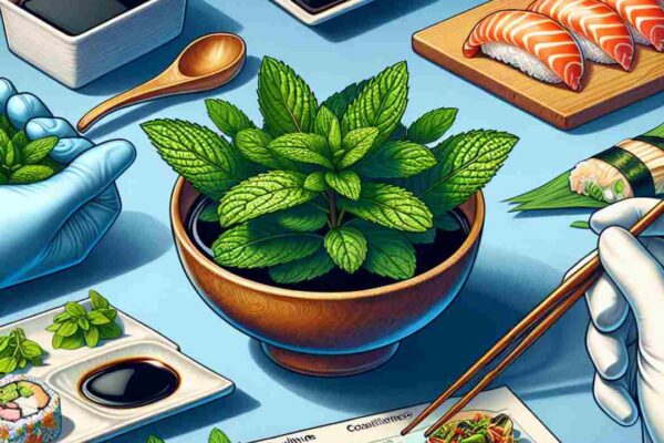 is mint good in soy sauce