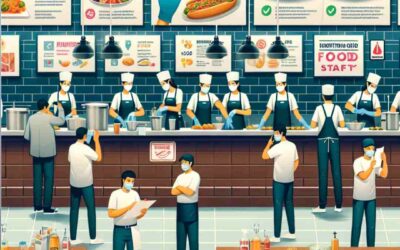 how should food workers prevent physical food hazards from injuring customers