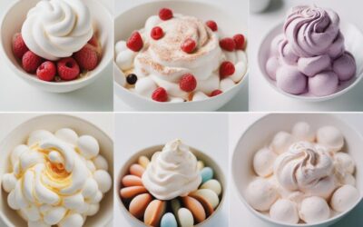 what recipes use protein to form foams