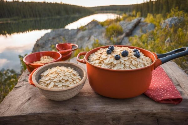 how to cook oatmeal on a float trip