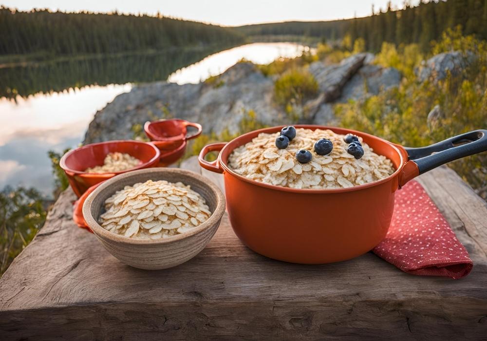 how to cook oatmeal on a float trip