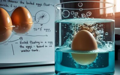 do boiled eggs float