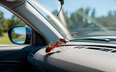 why are there ants in my car no food