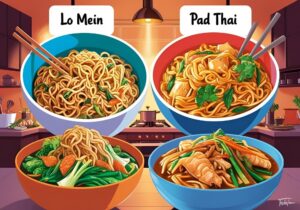 lo mein vs pad thai