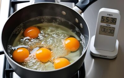 how do i know when boiled eggs are done