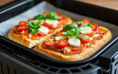 red baron french bread pizza air fryer