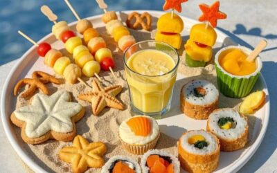beach themed snacks