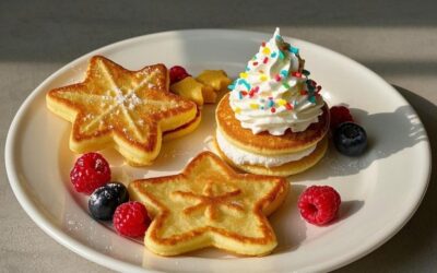 christmas pancakes
