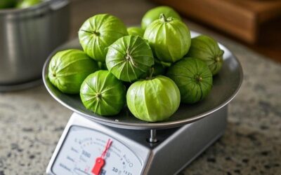 how many tomatillos in a pound