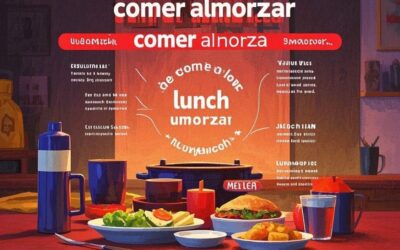 how to say lunch in spanish