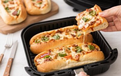 air fry red baron french bread pizza