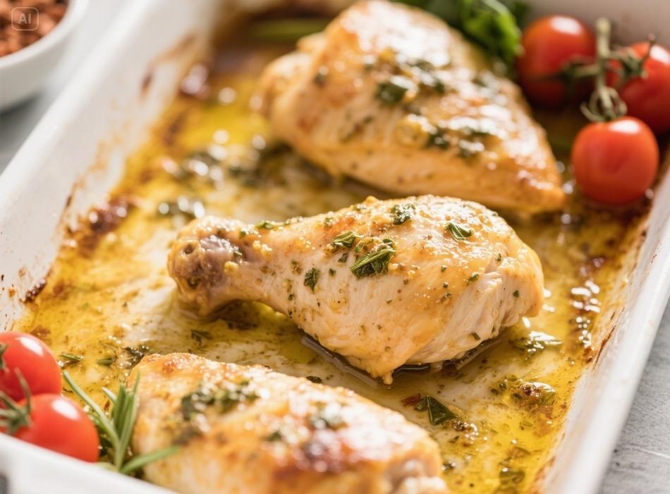 baked chicken with italian dressing