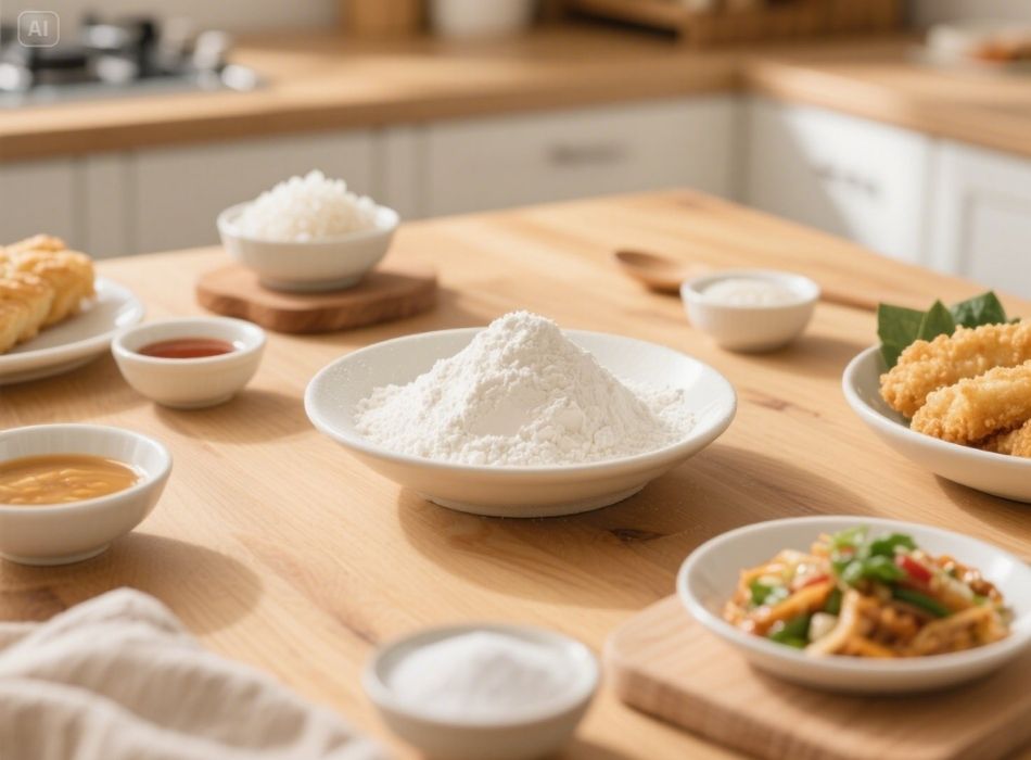white rice flour