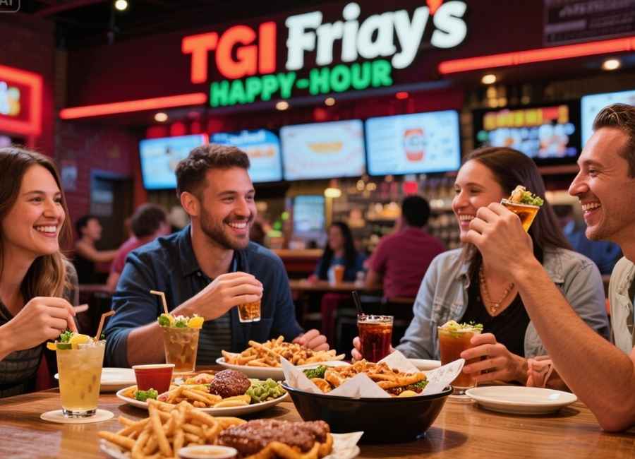 tgi fridays happy hour menu