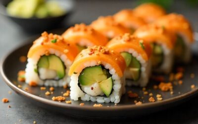 shrimp avocado roll