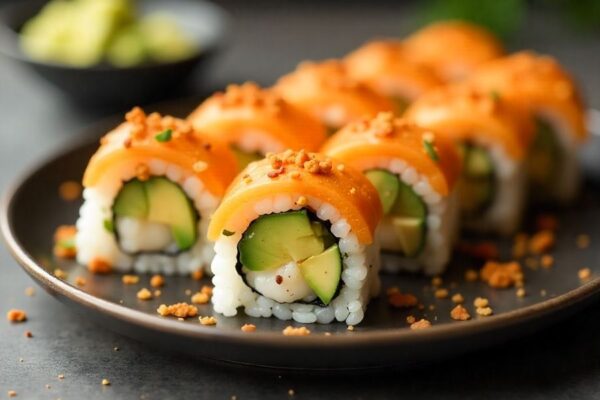 shrimp avocado roll
