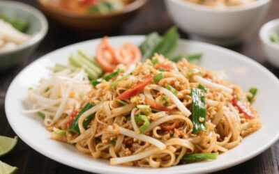 nutrition in pad thai