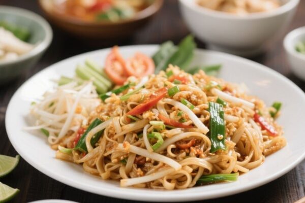 nutrition in pad thai