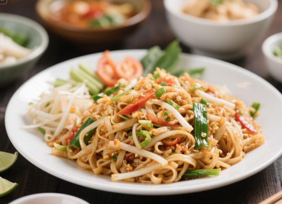 nutrition in pad thai