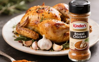 kinder's roast chicken seasoning with garlic