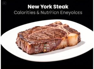 new york steak calories
