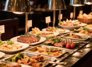 wood grill buffet menu