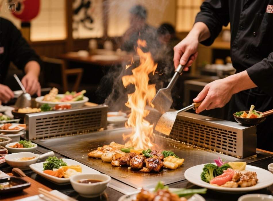 what is hibachi food