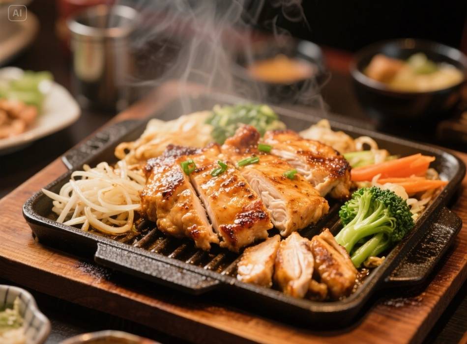 hibachi chicken nutrition information