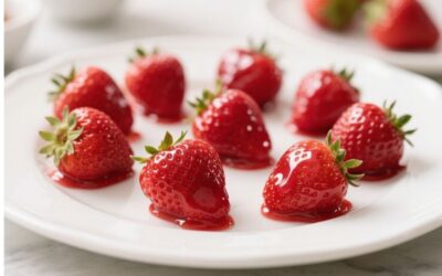 candied strawberries