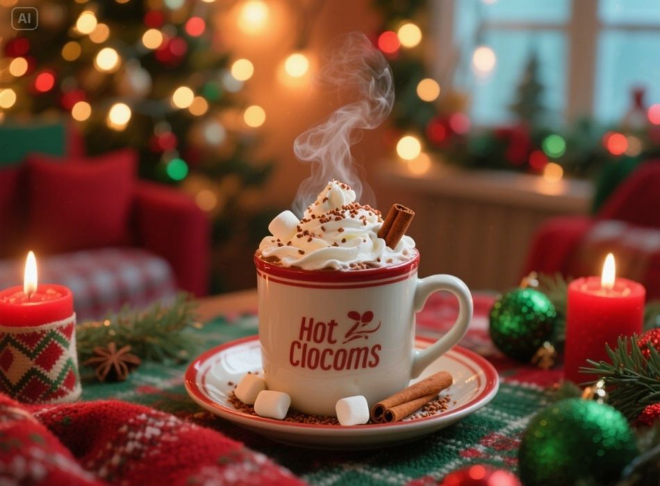 why is hot chocolate popular in christmas