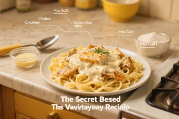 miss gail's chicken alfredo