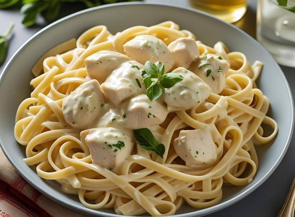 mrs gail's chicken and fettuccine alfredo