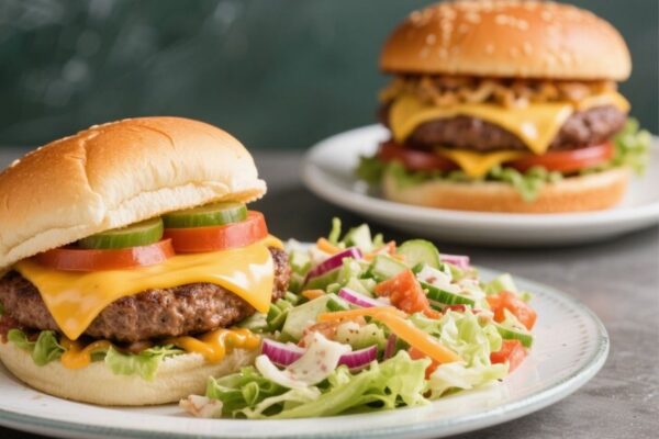 Cheeseburger Salad vs Cheeseburger: Which is Better cheeseburger salad vs cheeseburger