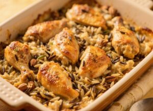 paula deen chicken wild rice casserole
