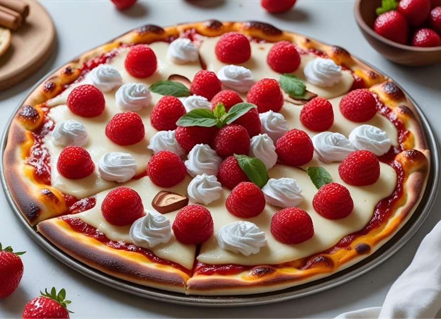 bavarian dessert pizza recipe