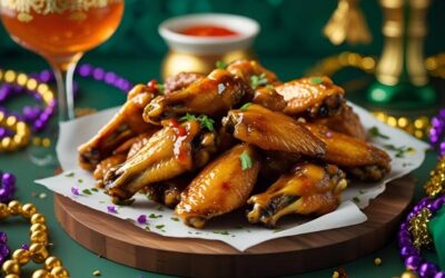mardi gras wings recipe