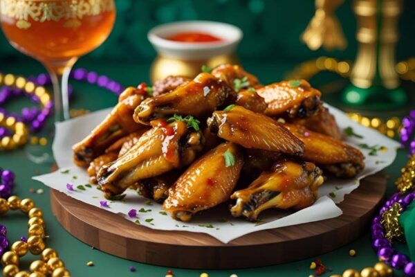 mardi gras wings recipe