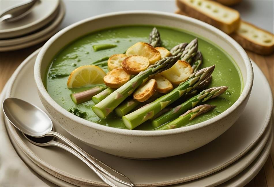Ina Garten's Simple Asparagus Soup Recipe Spring brings fresh asparagus to markets everywhere, and no one captures the essence of this elegant vegetable quite like Ina Garten. The Barefoot Contessa's asparagus soup recipe transforms humble green spears into a luxurious, restaurant-quality dish that's surprisingly simple to make at home.