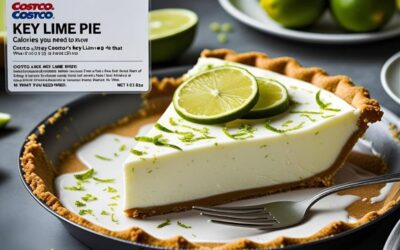 costco key lime pie calories