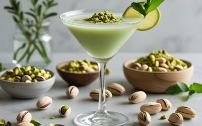 how to make a pistachio martini